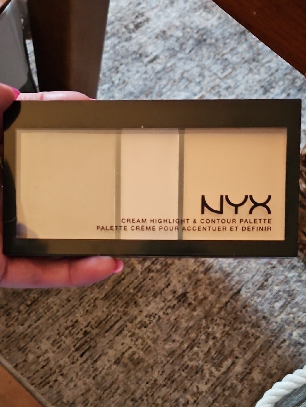 NYX Cream Highlight & Contour Palette — Light & Neutral Beige Shades